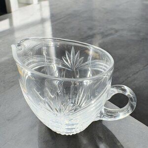 Waterford Marquis Clear Crystal Glass Calais Creamer Small Pitcher Marked